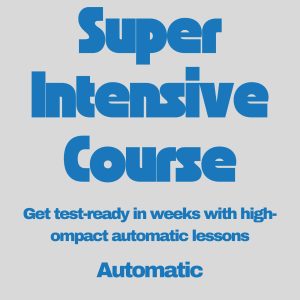Automatic Super Intensive Course
